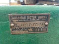 1 1/2 HP Cushman Type X