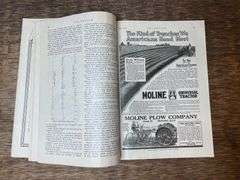 (2) 1917 Gas Review Magazines