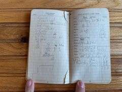 (3) 1950 + 1951 John Deere Farmer’s Pocket Ledger