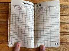 (2) 1961 + 1965 John Deere Farmer’s Pocket Ledgers