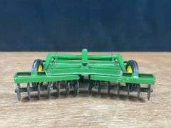 (3) 1/16 John Deere Disk, Plow, Spreader