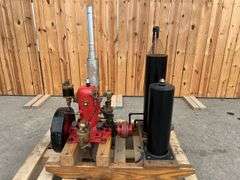 Single Cylinder Gray Marine Engine