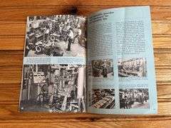 1969 John Deere Tractor Works Factory Tour Book
