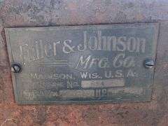 3hp Fuller and Johnson