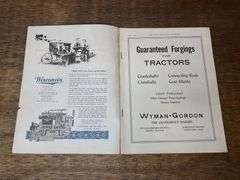 (2) 1921 Chilton Tractor Journal