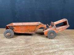 (2) Structo Bottom Dump + Tonka Grader
