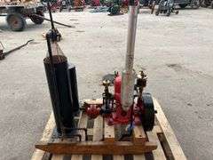 Single Cylinder Gray Marine Engine