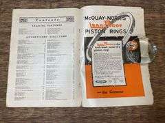 (3) 1915 + 1916 Gas Review Magazines