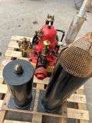 Single Cylinder Gray Marine Engine