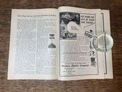 (2) 1915 Gas Review Magazines