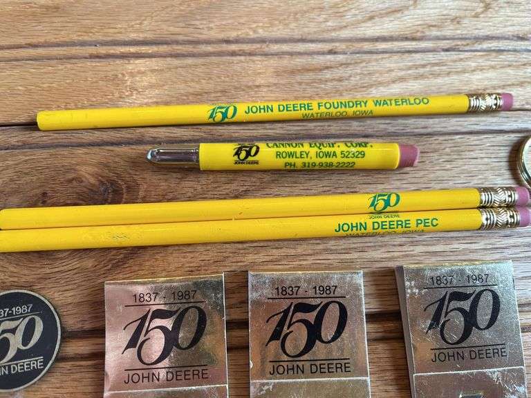(9) John Deere 150th Anniversary Lot