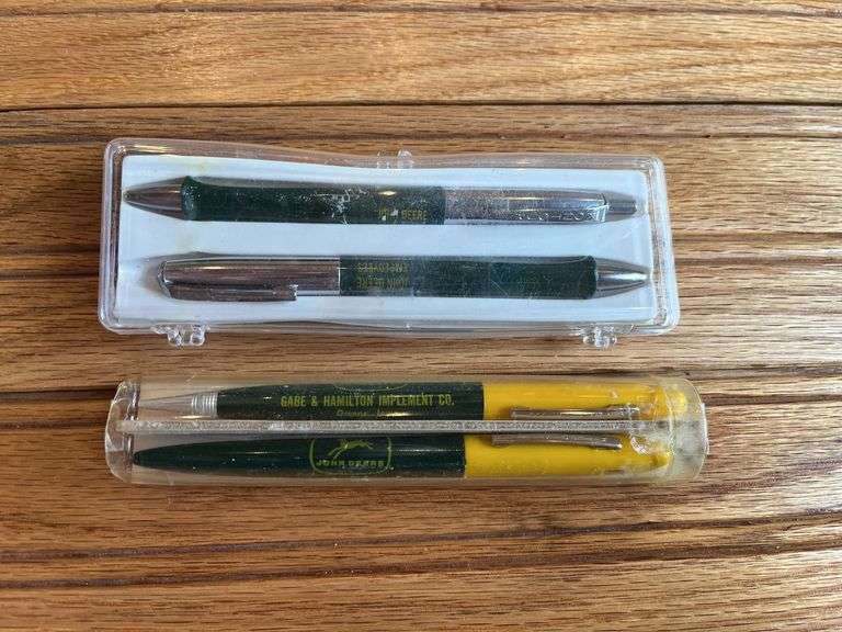 (2) John Deere Pen + Pencil Sets image