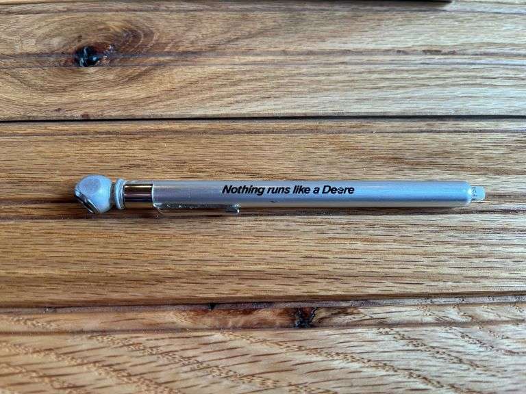 (3) John Deere Flashlight, Laser Pointer, Tire Pressure Gauge