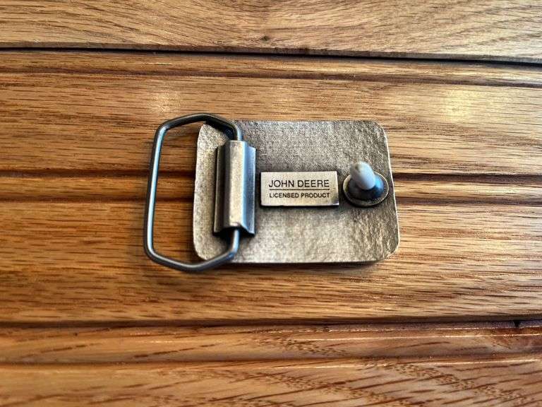 (3) John Deere Belt Buckles