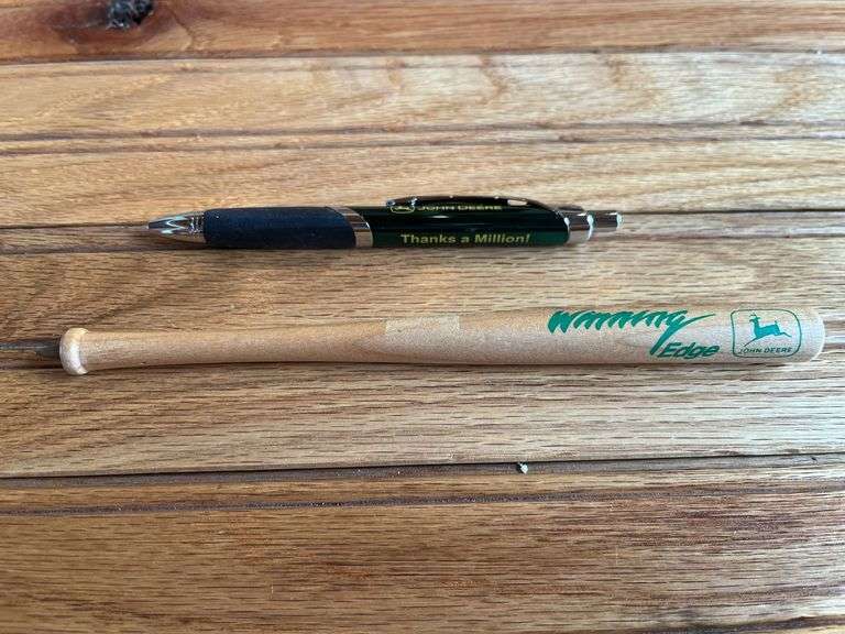 (2) John Deere Pens