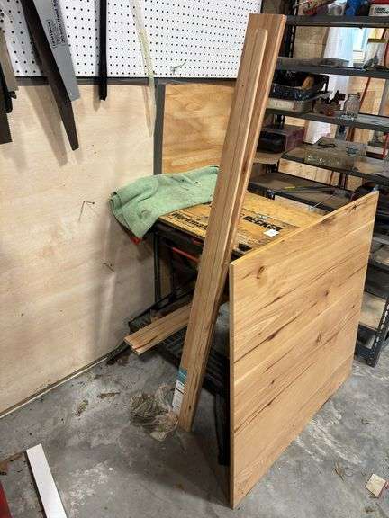Black & Decker Work Mate Table and Assorted Project Wood