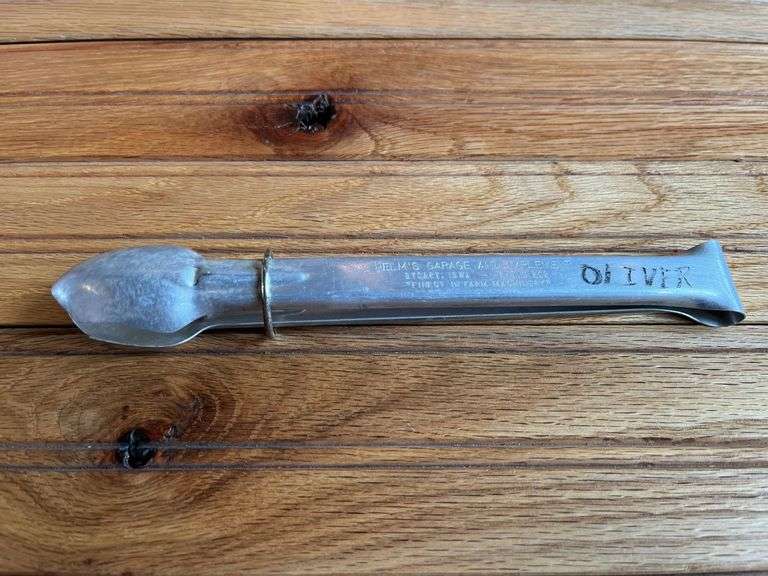 (2) Oliver Letter Opener + Tongs