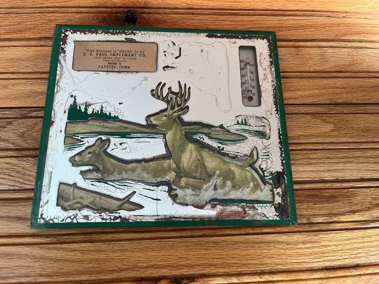 John Deere Thermometer Mirror image