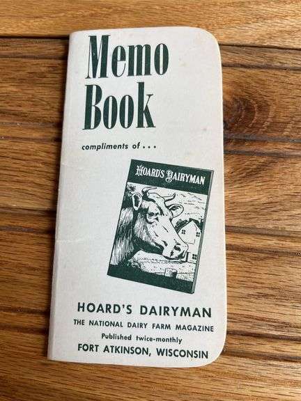 (3) Hoard’s Dairyman Notebooks