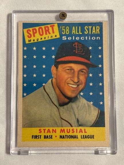 1958 Topps All-Star Selection #476 Stan Musial image