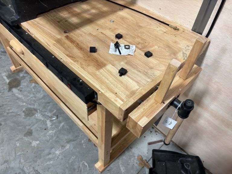 Wooden Work Bench