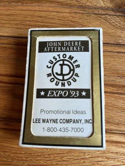 (3) John Deere Playing Cards