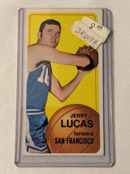 (2) 1970 Topps Jerry Lucas & Wes Unseld Cards