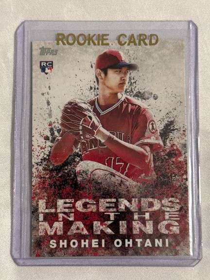 2018 Topps #LITM-2 Shohei Ohtani ROOKIE Legend in the Making image