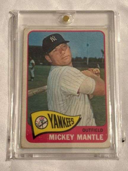 1965 Topps #350 Mickey Mantle image