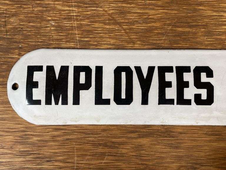 Employees Only SSP Sign