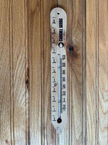 (2) Cargill Seeds + Trojan Seed Thermometers