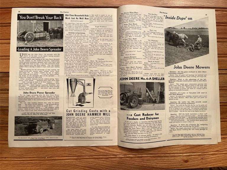 1937 John Deere Furrow Magazine