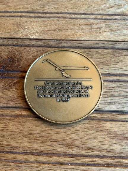 1987 John Deere 150th Anniversary Medallion