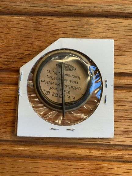 Stover Mfg. Co. Samson Windmill Button