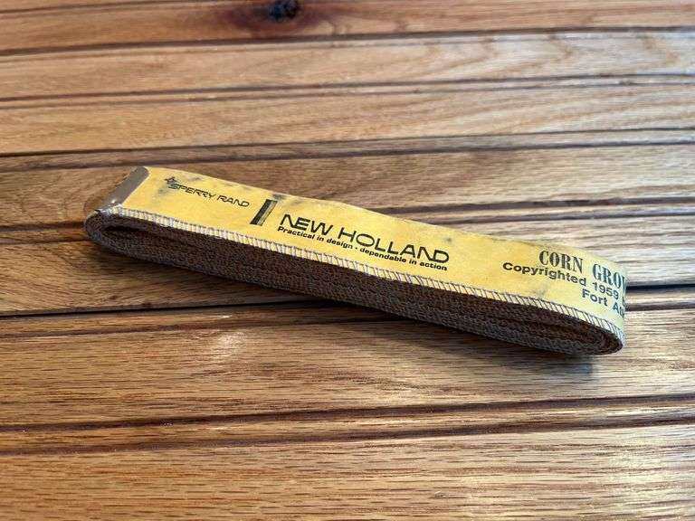 Sperry Rand New Holland Corn Growers Check Tape image
