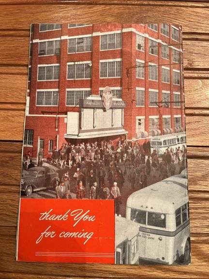 1946 John Deere Waterloo Tractor Works Factory Booklet