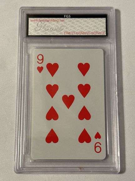 1977 Sports Deck #9H Babe Ruth Graded FGS 10