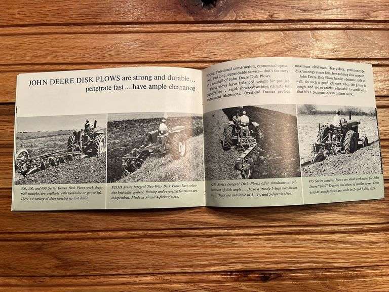 1963 John Deere Plow Works Souvenir Booklet
