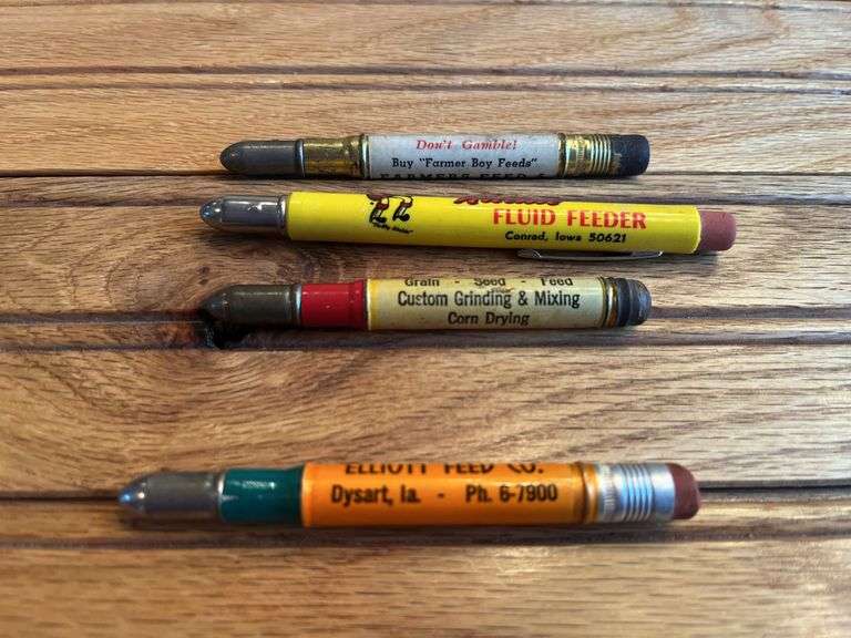 (4) Bullet Pencils
