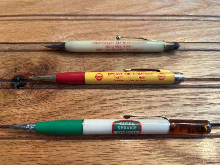 (3) Oil Company Mechanical Pencils image