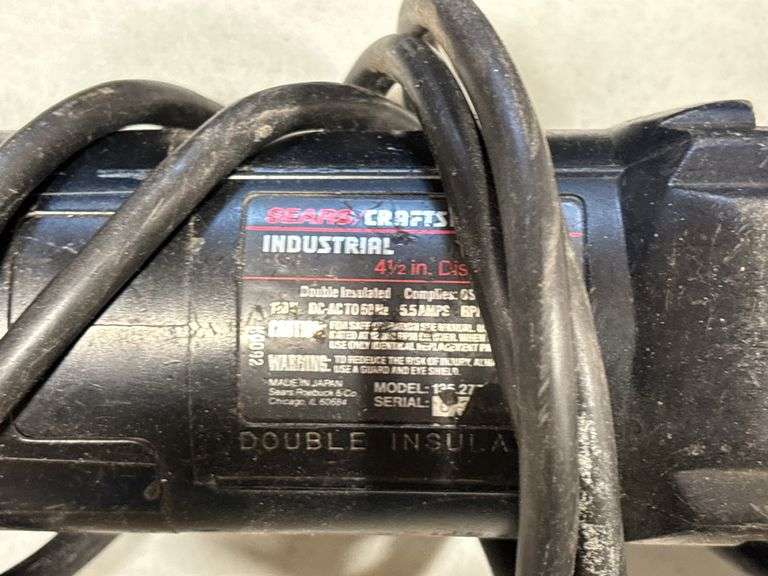 (2) Electric Sanders & Electric Grinder