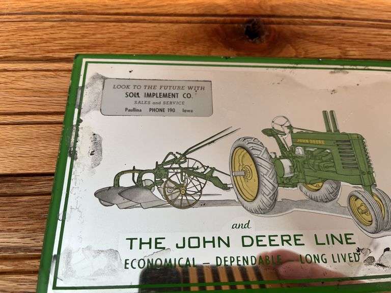 John Deere Thermometer Mirror