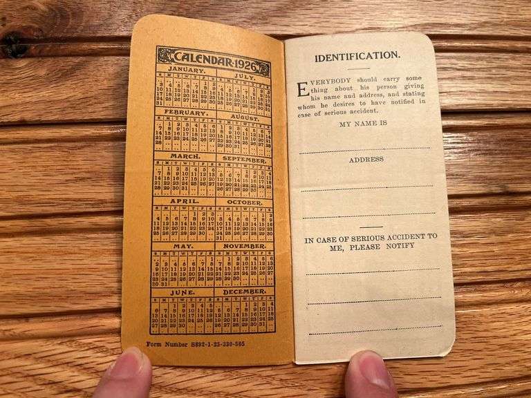 (3) Plymouth Binder Twine Sales Literature + Notebooks