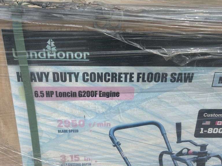 Heavy Duty Concrete Floor Saw