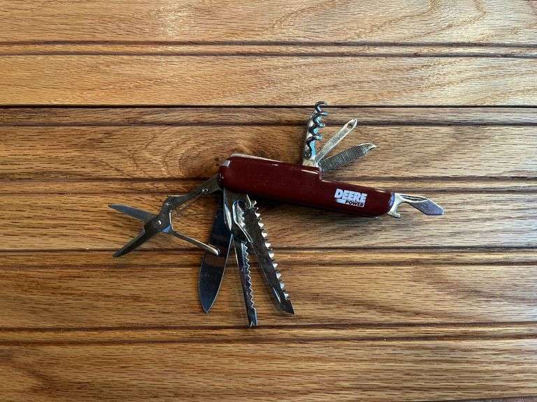 John Deere Funk Pocket Knife