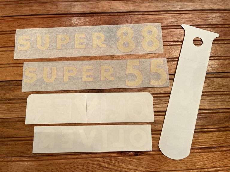 (5) Oliver Decals