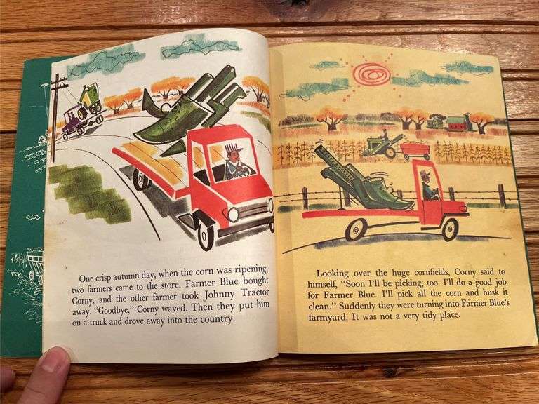 (2) John Deere Kids Books
