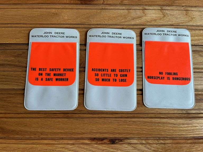 (3) John Deere Pocket Protectors image