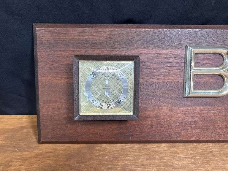 Bulova Sales & Service Sign