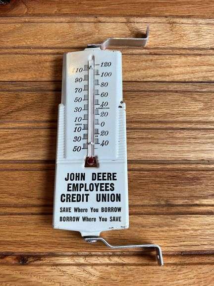 (2) John Deere Thermometers